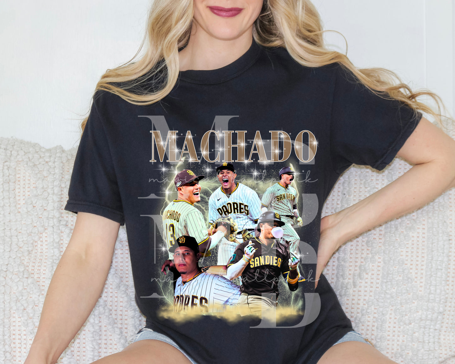 Brown Baseball MM T-Shirt
