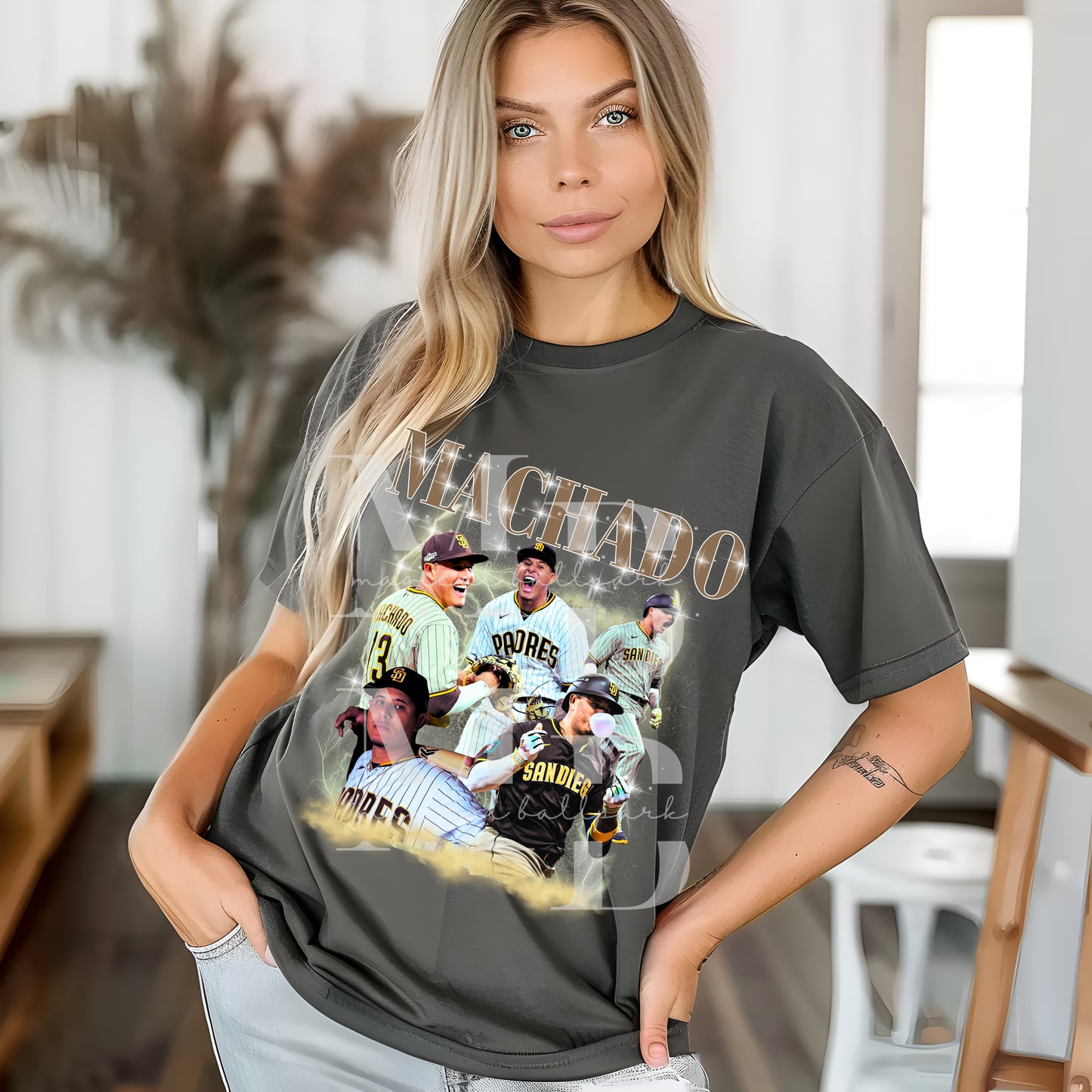 Brown Baseball MM T-Shirt