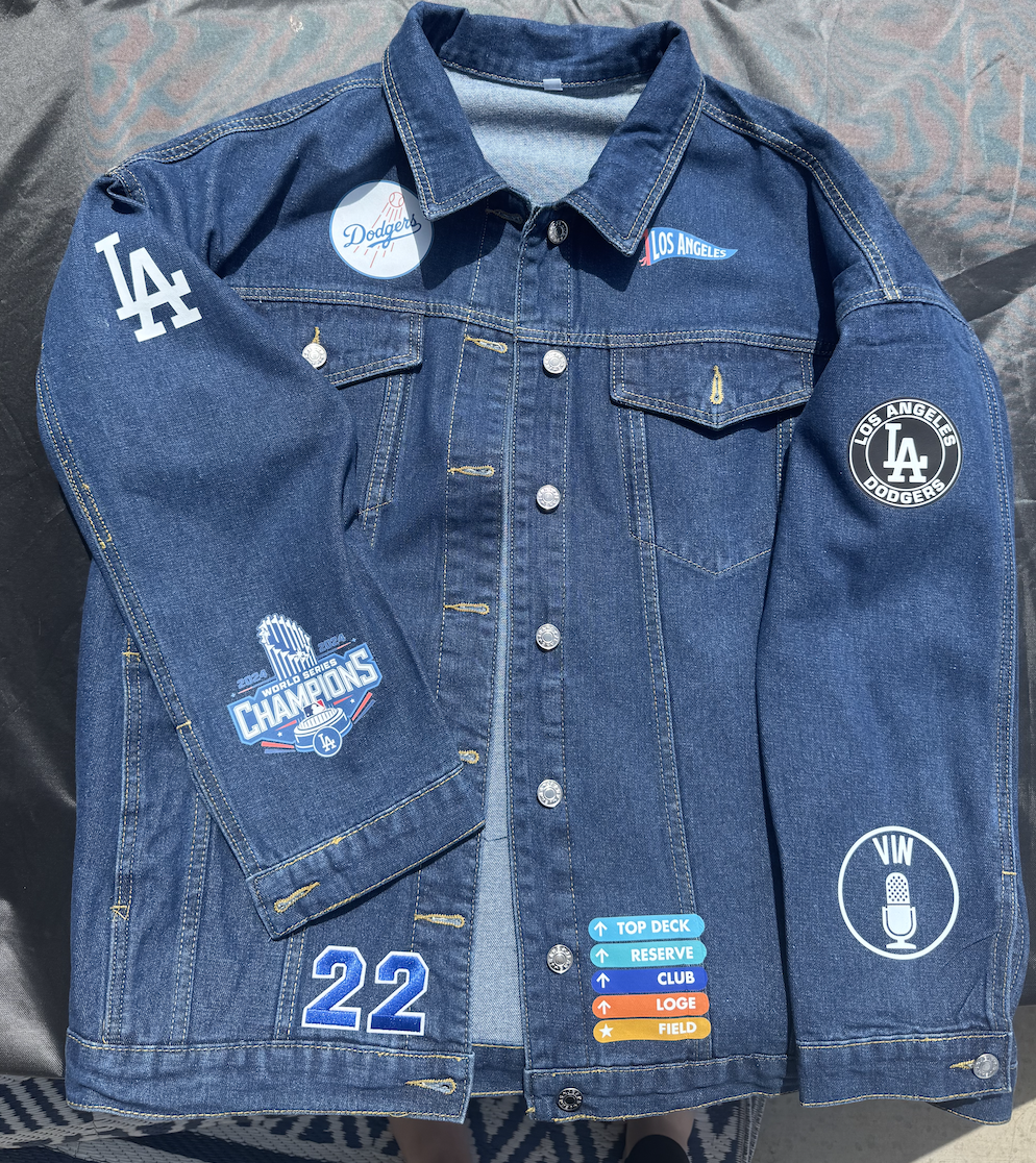 Multi Patch LA Jean Jacket