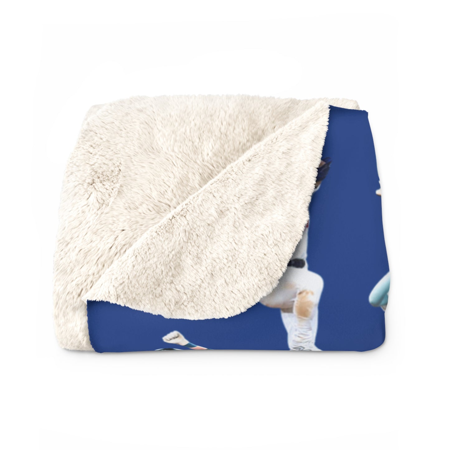 Dodgers World Champions Sherpa Fleece Blanket — Celebration Dance Design