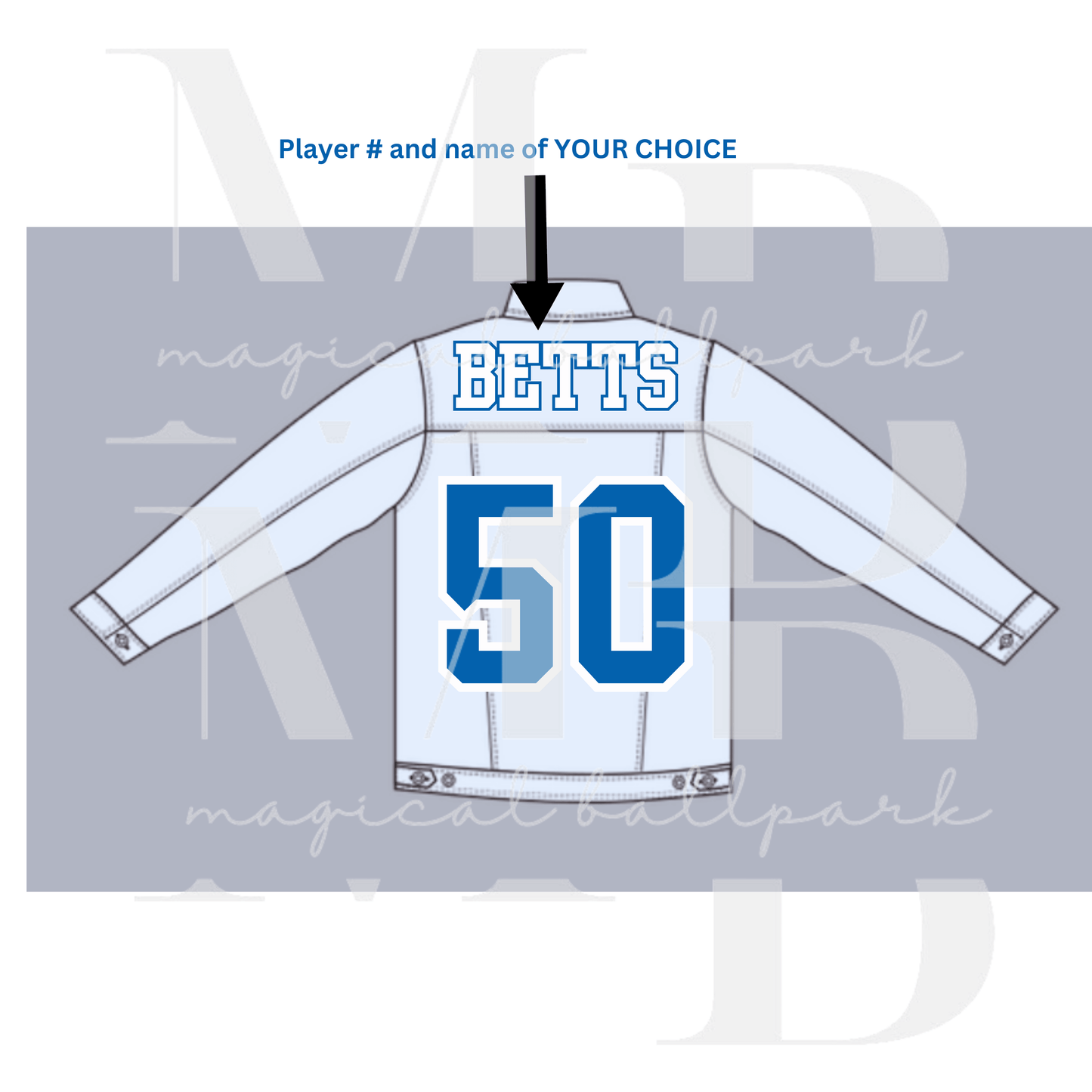 Player Jacket ANY TEAM