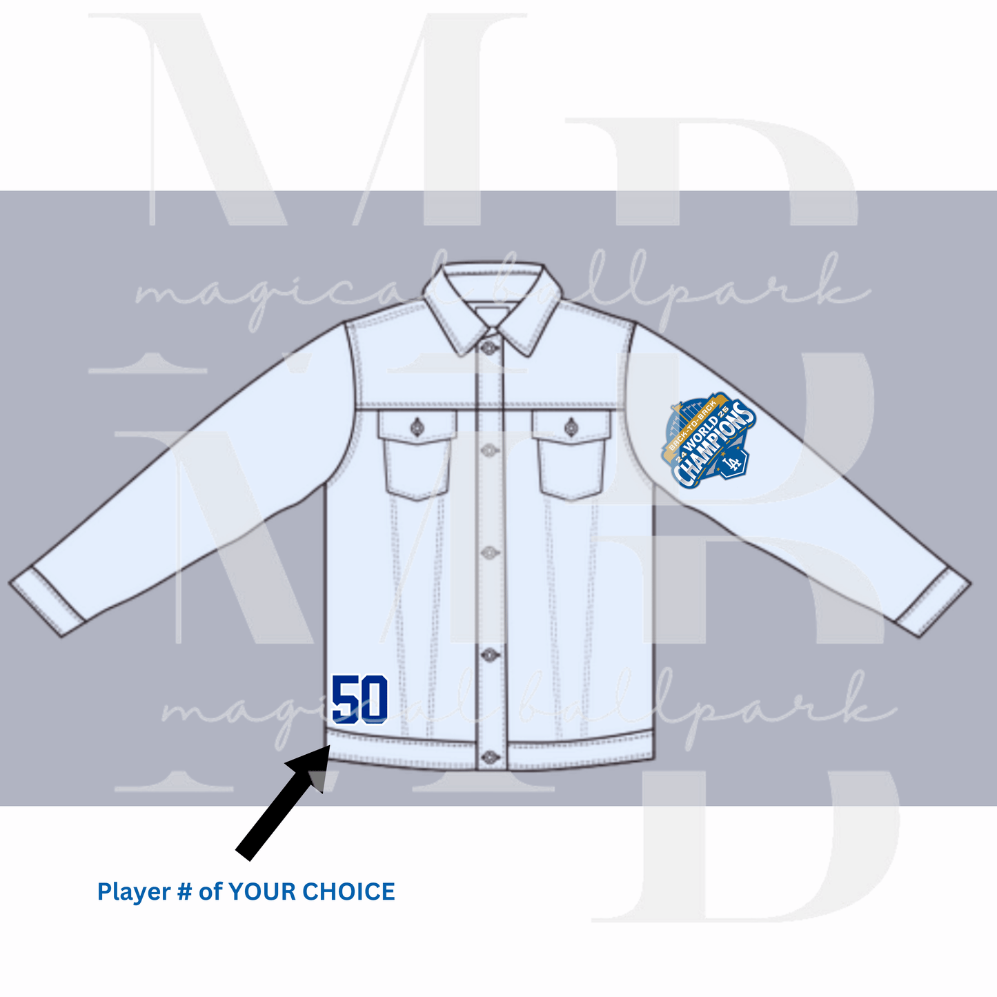 Player Jacket ANY TEAM