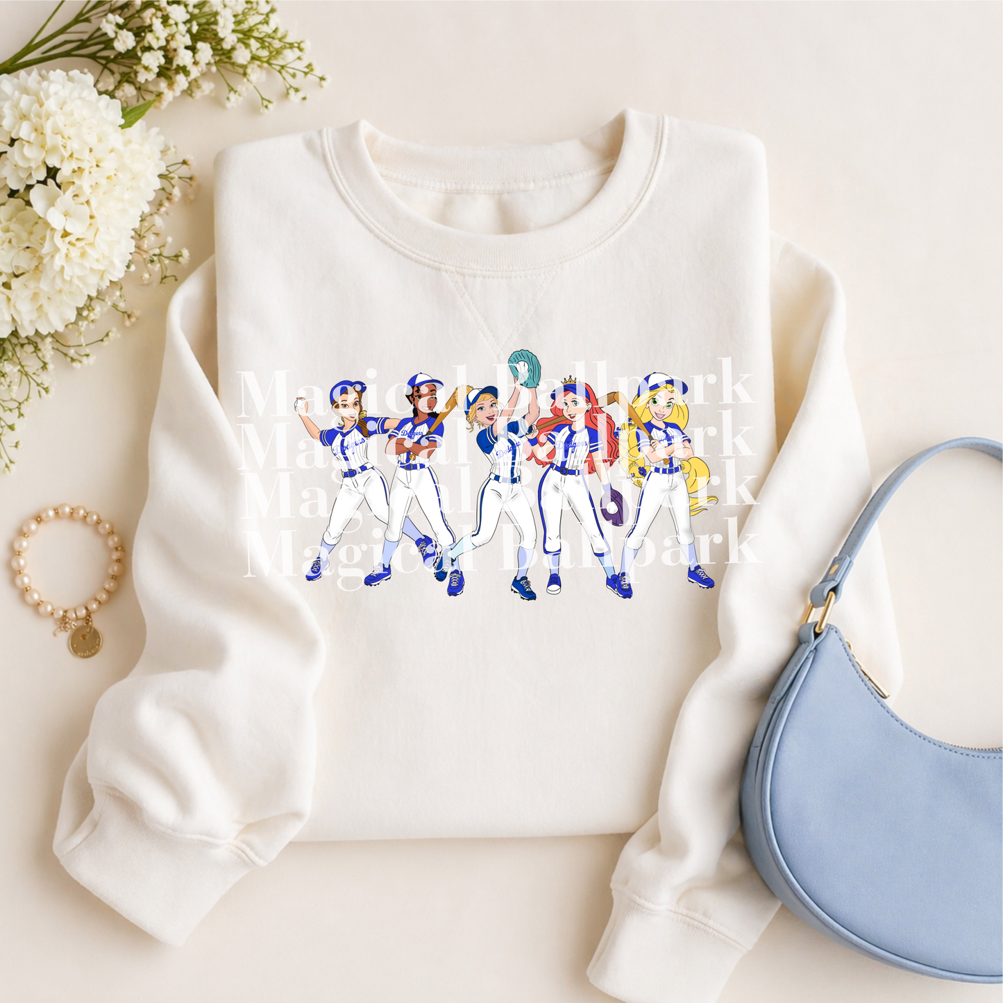 LA Princesses Crewneck