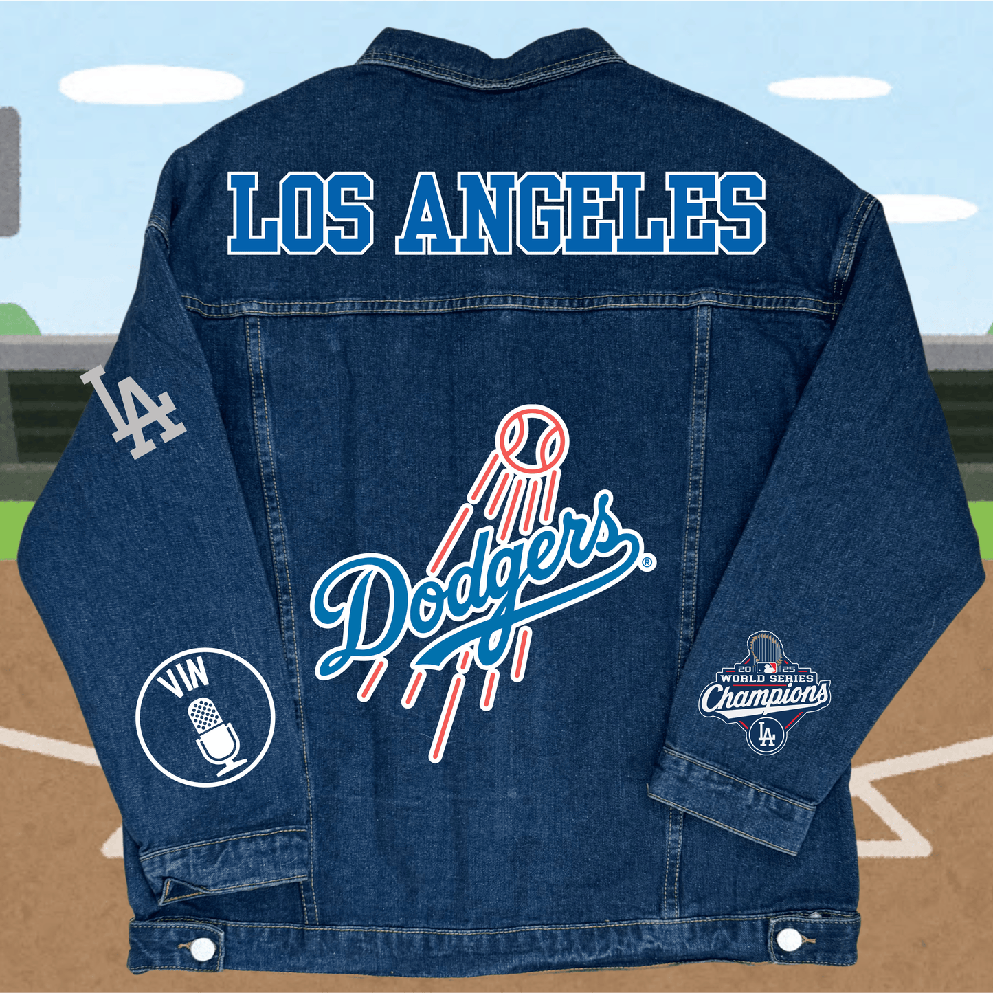 2025 Champions Jean Jacket