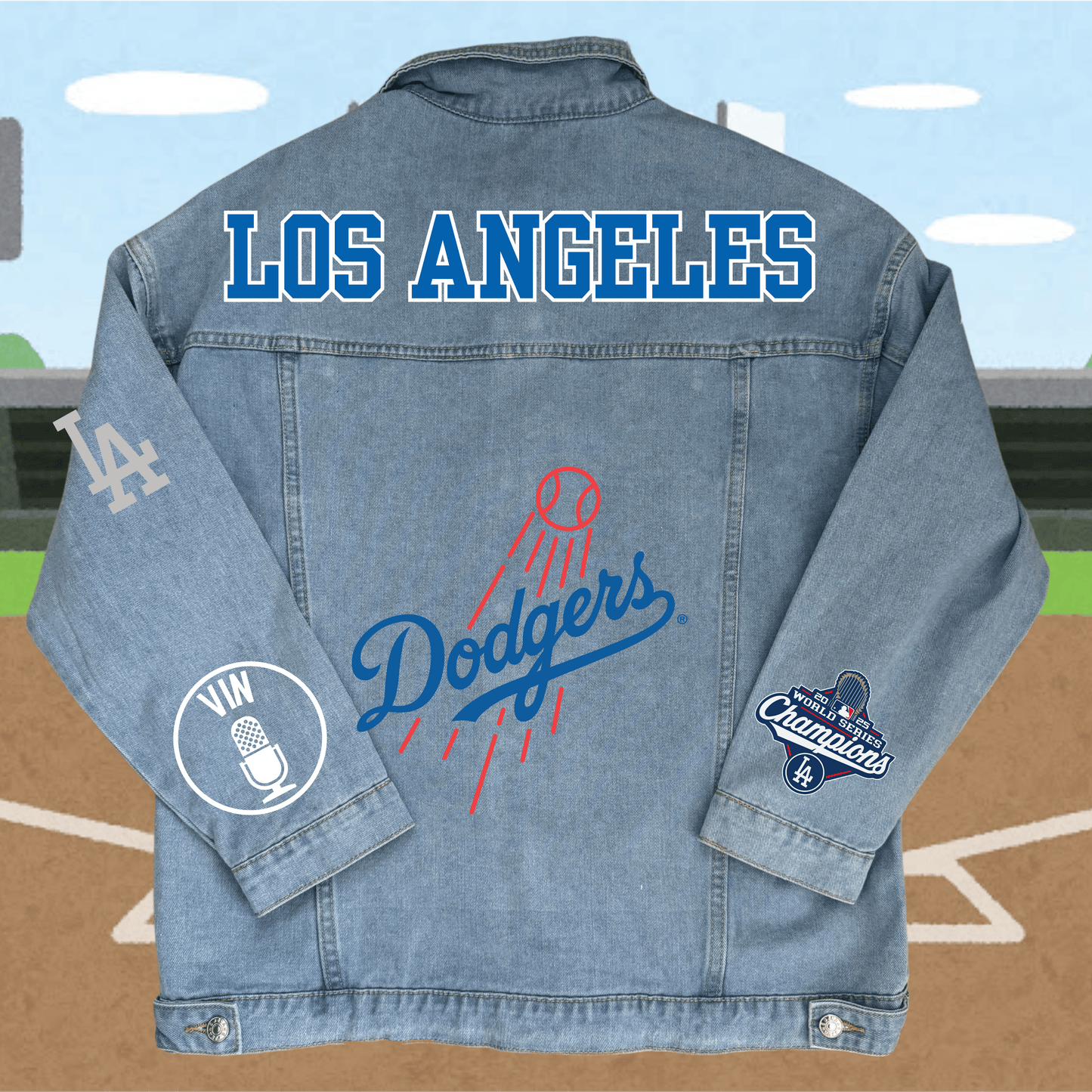 2025 Champions Jean Jacket