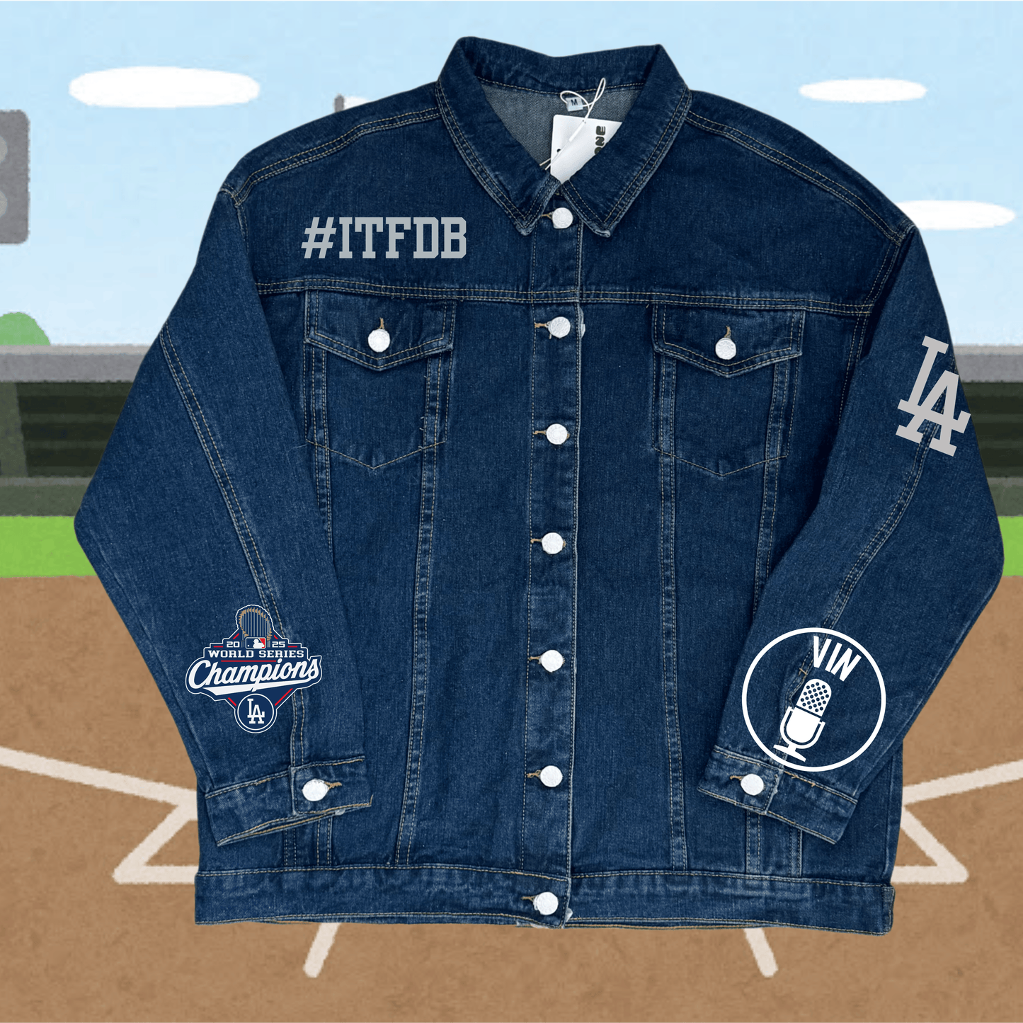2025 Champions Jean Jacket